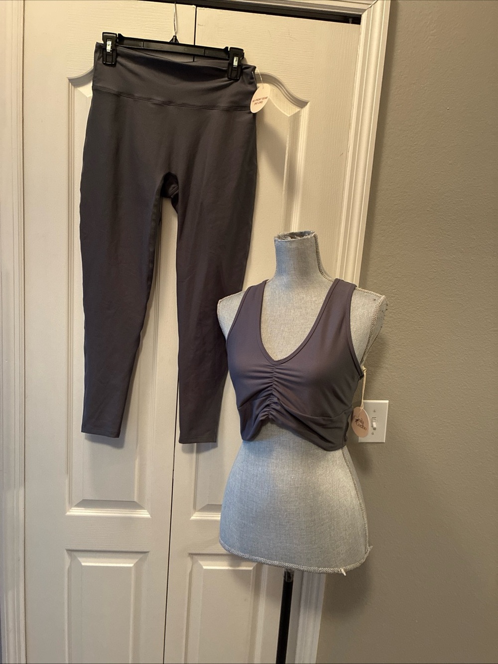 Camila Coelho ladies 2 piece active set size large